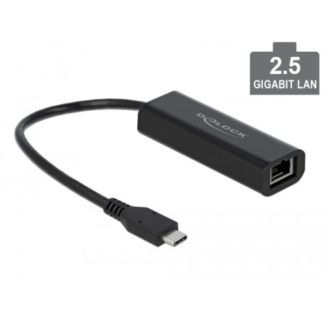 Delock USB Type-C adapter apa – 2,5 Gigabit LAN