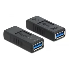   Delock USB 3.0 adapter A-típusú anya – A típusú anya (keresztezett)