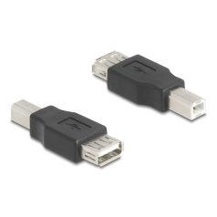   Delock USB 2.0 adapter B-típusú USB apa – A-típusú USB anya