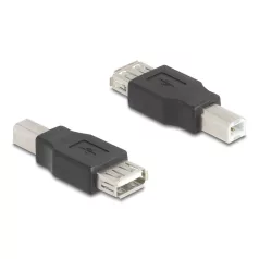   Delock USB 2.0 adapter B-típusú USB apa – A-típusú USB anya