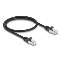 Delock RJ50 kábel apa - RJ50 apa S/FTP 0,5 m fekete