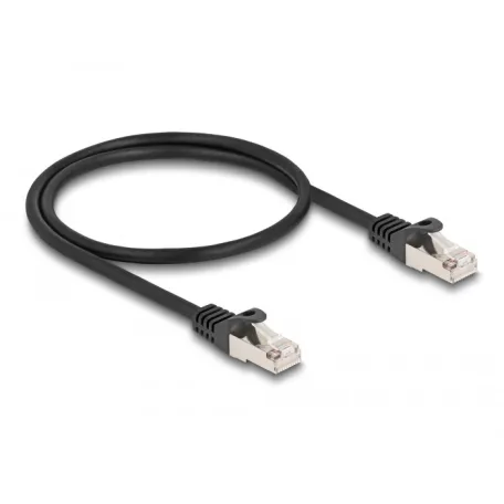 Delock RJ50 kábel apa - RJ50 apa S/FTP 0,5 m fekete
