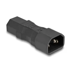   Delock Tápadapter IEC 60320 - C14 - C13, apa / anya, 10 A, egyenes