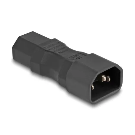 Delock Tápadapter IEC 60320 - C14 - C13, apa / anya, 10 A, egyenes