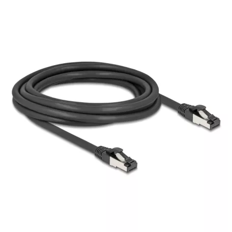 Delock RJ45 hálózati kábel Cat.8.1 S/FTP 3 m fekete