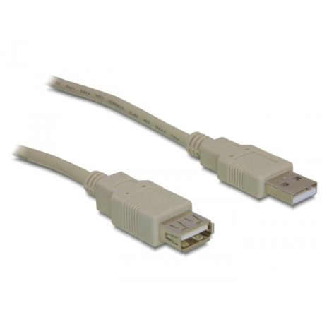 Delock USB 2.0 hosszabbító kábel A/A 1,8 m