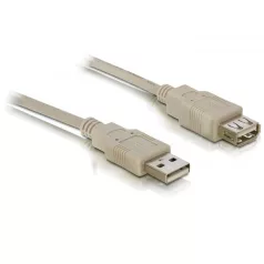 Delock USB 2.0 hosszabbító kábel A/A 3 m