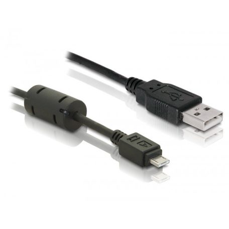 Delock USB2.0 A apa -  Micro-A USB  apa kábel, 1m