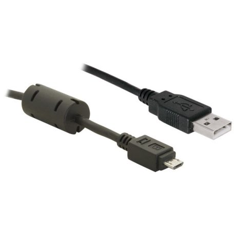 Delock USB2.0 - A apa - Micro-B USB  apa kábel, 1m