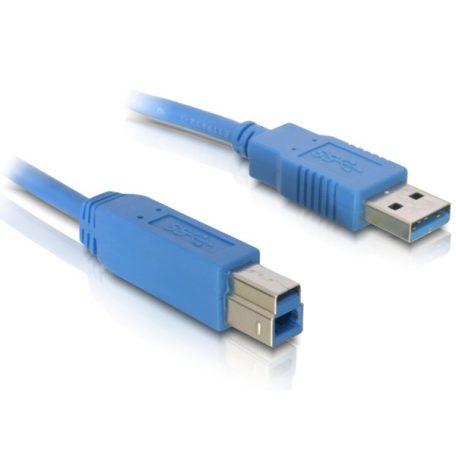 Delock USB 3.0 A-B kábel apa/apa 1,8m