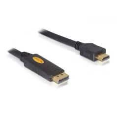 Delock Displayport apa > HDMI apa kábel 3m