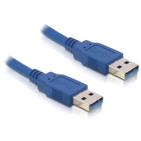 Delock USB3.0-A (apa/apa), 1 méteres kábel