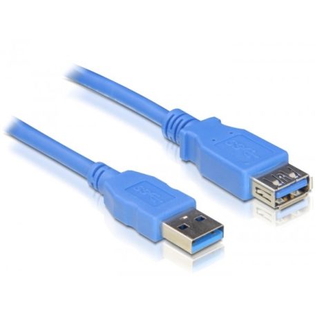 Delock USB3.0-A (apa/anya), 5 méteres hosszabbító kábel