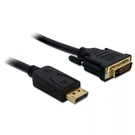 Delock Displayport - DVI 24+1 kábel, apa - apa 1,0m