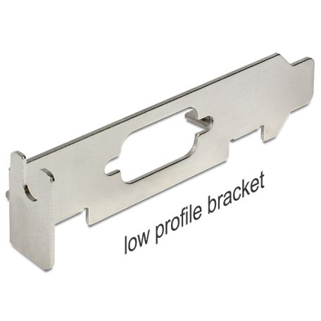 Delock kis méretű keret SUB-D 9 nyílással