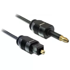   Delock kábel, Toslink Standard apa > Toslink mini 3.5 mm apa, 1 m