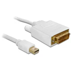 Delock Displayport mini apa > DVI 24pin apa kábel, 2 m