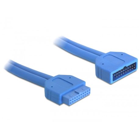 Delock USB 3.0 pin fejes hosszabbító kábel apa / anya