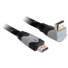   Delock Kábel High Speed HDMI Ethernet döntött A-A / male-male 3 m