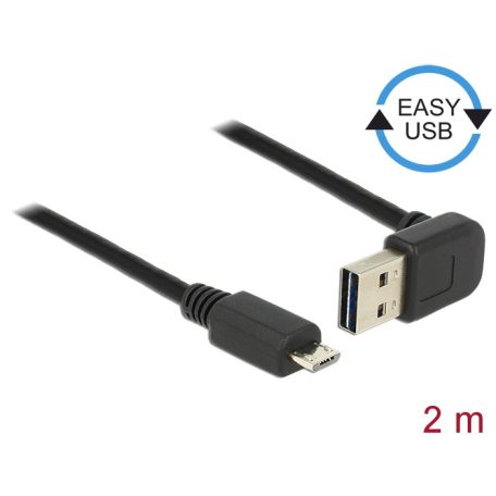 Delock Kábel EASY-USB 2.0-s A típusú csatlakozódugó, ívelt felfelé / ...