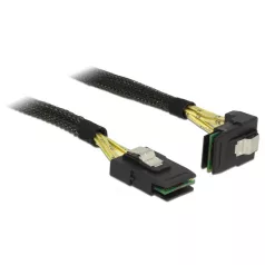   Delock kábel Mini SAS SFF-8087 > Mini SAS SFF-8087 szögletes 1 m