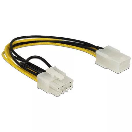 Delock Tápkábel PCI Expressz 6 tűs anya > 8 tűs apa