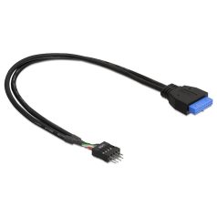   Delock kábel USB 3.0 tűs fejléc apa > USB 2.0 tűs fejléc apa 45 cm