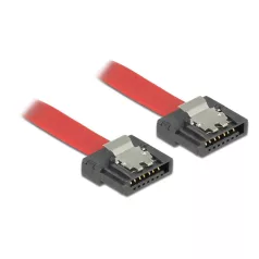 Delock kábel SATA FLEXI 6 Gb/s 100 cm vörös fém