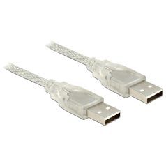   Delock USB 2.0-s kábel A-típusú csatlakozódugóval > USB 2.0-s, A-típusú csatlakozódugóval 2 m