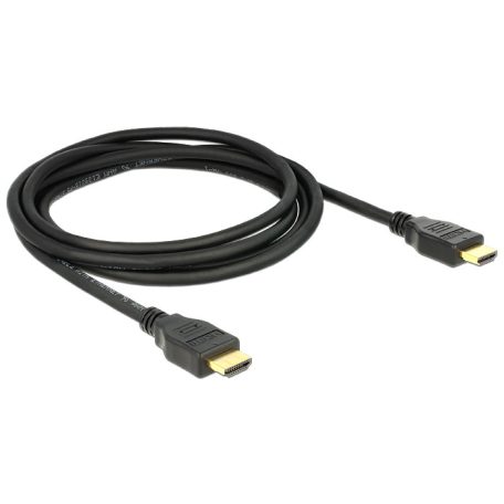 Delock kábel High Speed HDMI Ethernettel HDMI A apa > HDMI A apa 4K 1 m