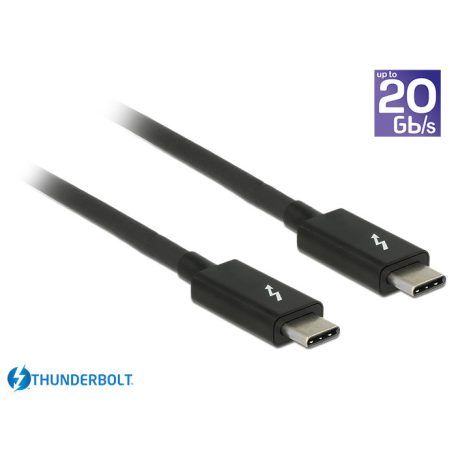 Delock Thunderbolt 3 (20 Gb/s) USB-C kábel, csatlakozódugó > ...