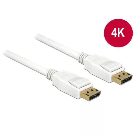 Delock Kábel Displayport 1.2 dugó > Displayport dugó 4K 2 m