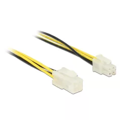   Delock Bovítokábel, P4, 6 Gb/s, 4 tus csatlakozó > P4 4 tus aljzat, 30 cm