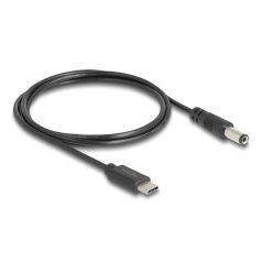   Delock USB Type-C™ tápkábel - DC 5,5 x 2,1 mm méretű apa 1 m