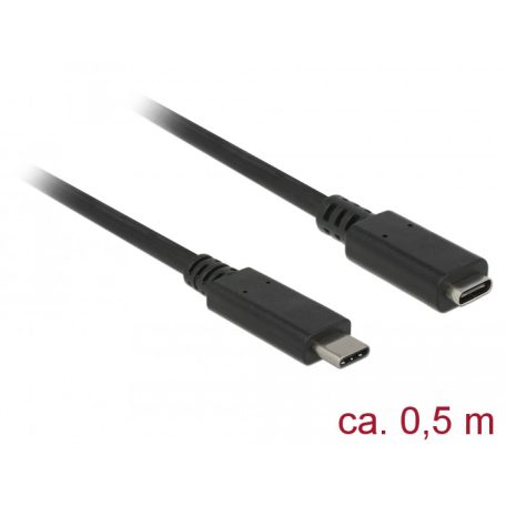 Delock Bovítokábel SuperSpeed USB (USB 3.1 Gen 1) USB Type-C dugó > ...