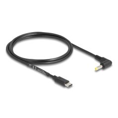 Delock USB tápkábel > DC 4,0 x 1,7 mm apa 90° 1,5 m