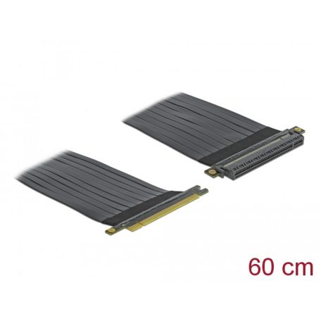 Delock PCI Express Riser kártya x16 - x16 hajlékony kábellel, 60 cm