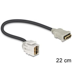   Delock Keystone modul HDMI anya > HDMI anya 250° kábellel