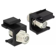 Delock Keystone modul F anya > F anya, fekete