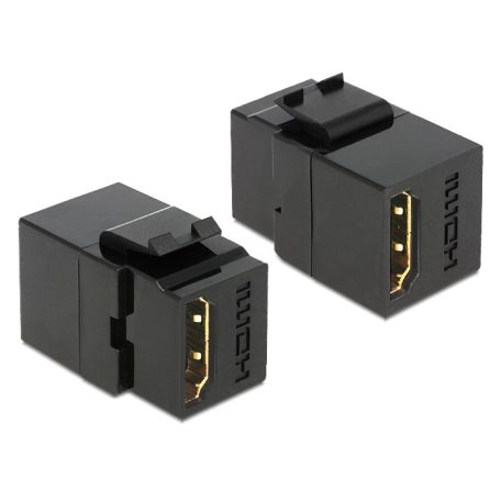 Delock Keystone modul HDMI anya > HDMI anya, fekete