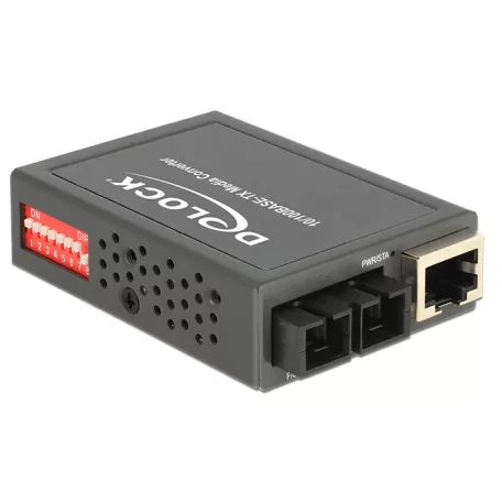 Delock Médiaátalakító 100Base-FX SC SM 1310 nm 30 km kompakt