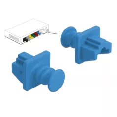 Delock Porvédő az RJ45 hüvely, 10 darab kék