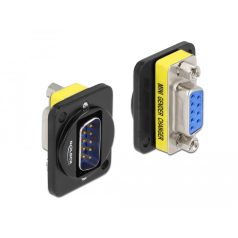 Delock D-típusú Modul DB9 dugó - DB9 anya