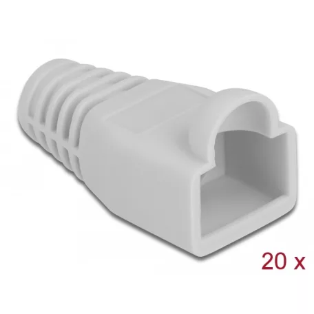 Delock Feszültségcsökkentő RJ45 apához, 20 db. Szürke