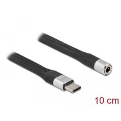   Delock FPC lapos csík kábel USB Type-C™ - Sztereó jack aljzat hüvely 10 cm