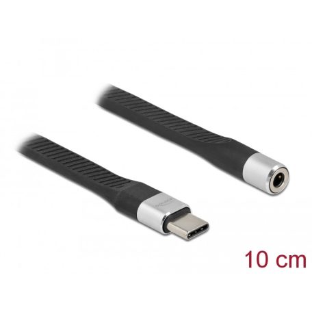 Delock FPC lapos csík kábel USB Type-C™ - Sztereó jack aljzat hüvely 10 cm