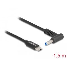   Delock Laptop töltőkábel USB Type-C™ apa - HP 4,5 x 3,0 mm apa