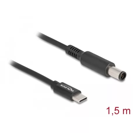 Delock Laptop töltőkábel USB Type-C™ apa - Dell 7,4 x 5,0 mm apa