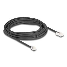Delock Telefon kábel RJ45 apa - RJ11 apa fekete 10 m