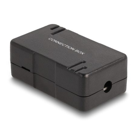 Delock Hálózati kapcsolat doboz LSA Cat.6, fekete